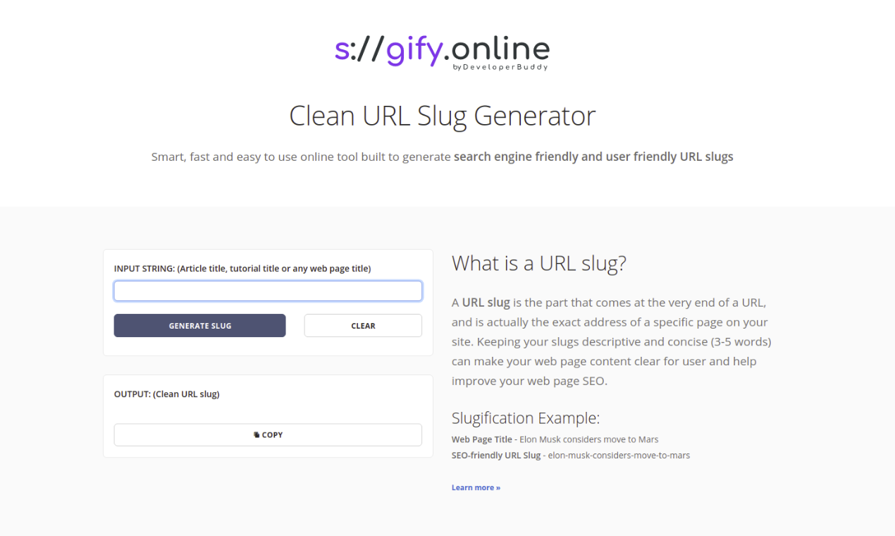 Slugify Online gallery image