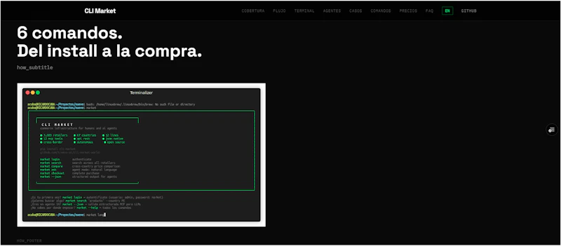 CLI Market screenshot 2