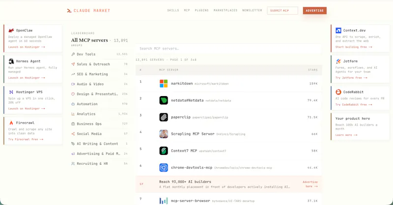 Claude Market screenshot 3