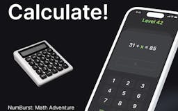 NumBurst: Math Adventure media 1