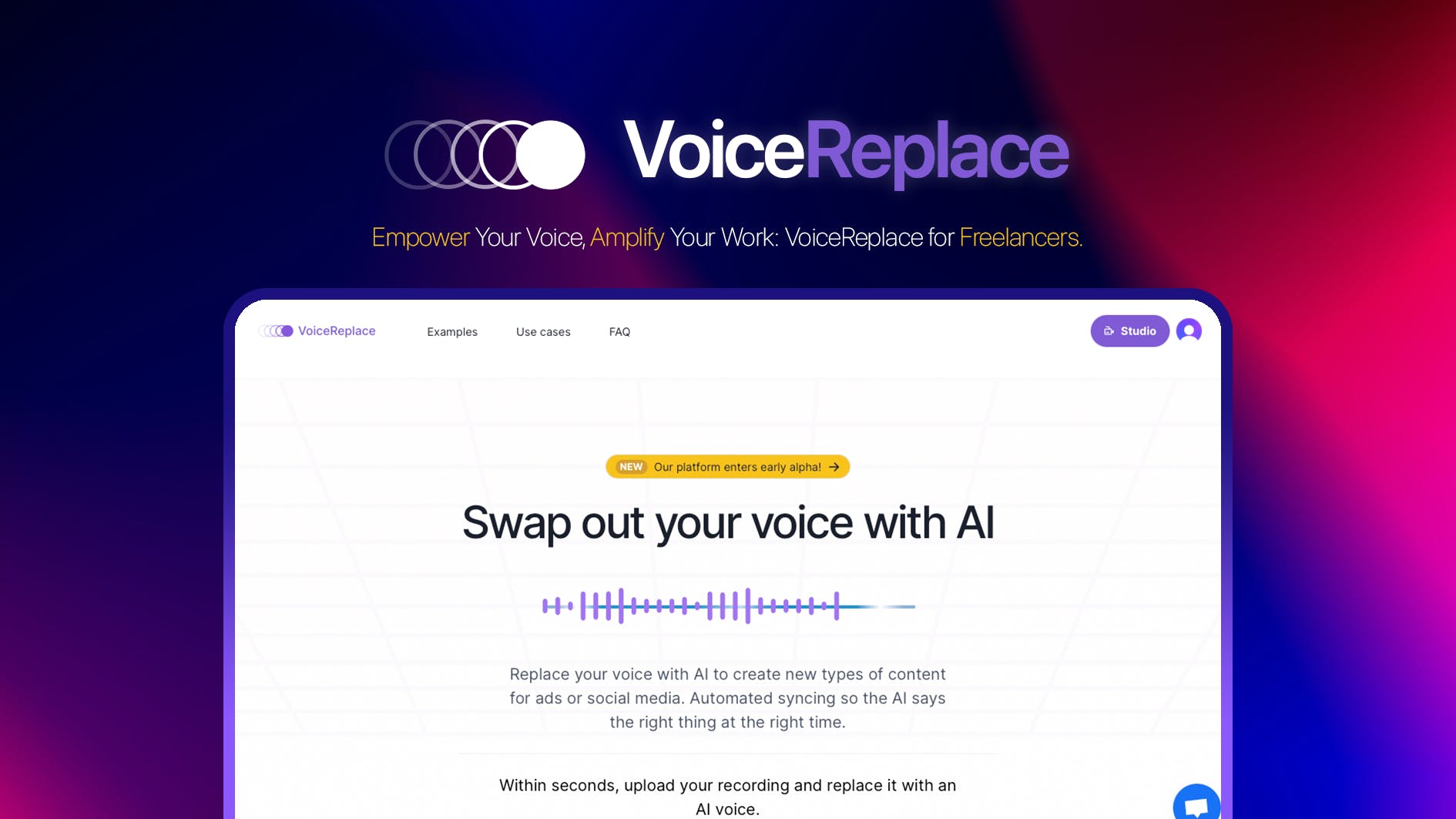 VoiceReplace media 1