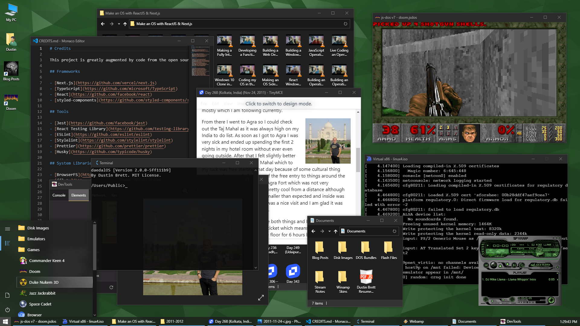 daedalOS gallery image