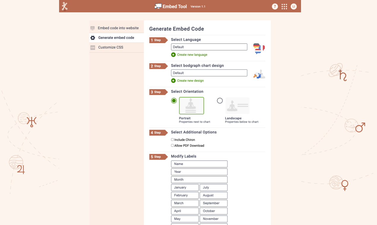 Human Design Bodygraph Chart API gallery image