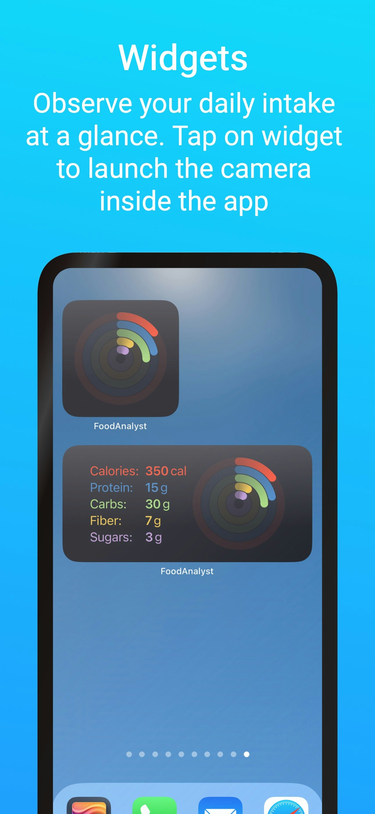 IOS और iPados के लिए Foodanalyst media 7
