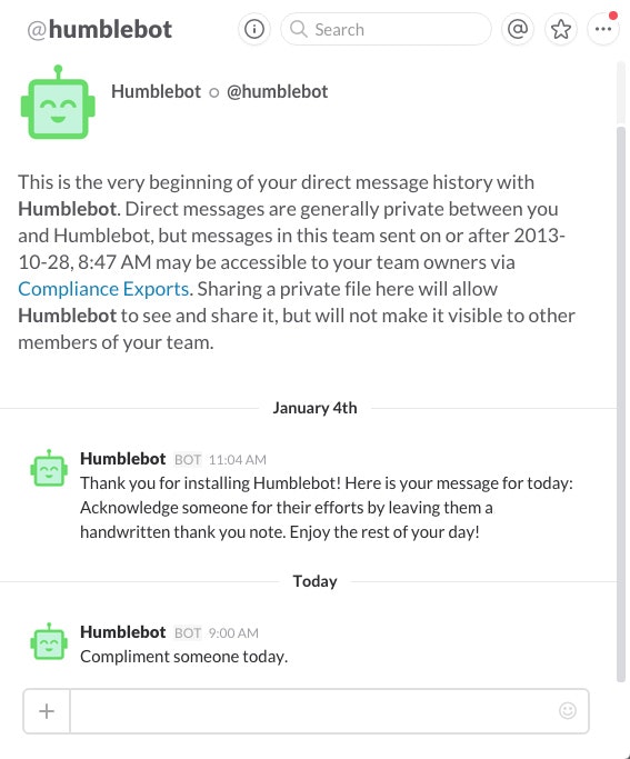 Humblebot gallery image