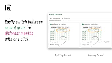 Notion Quick LifeLog 2.0 gallery image