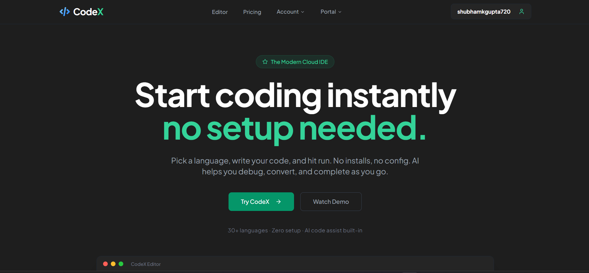  CodeX 2.0 gallery image