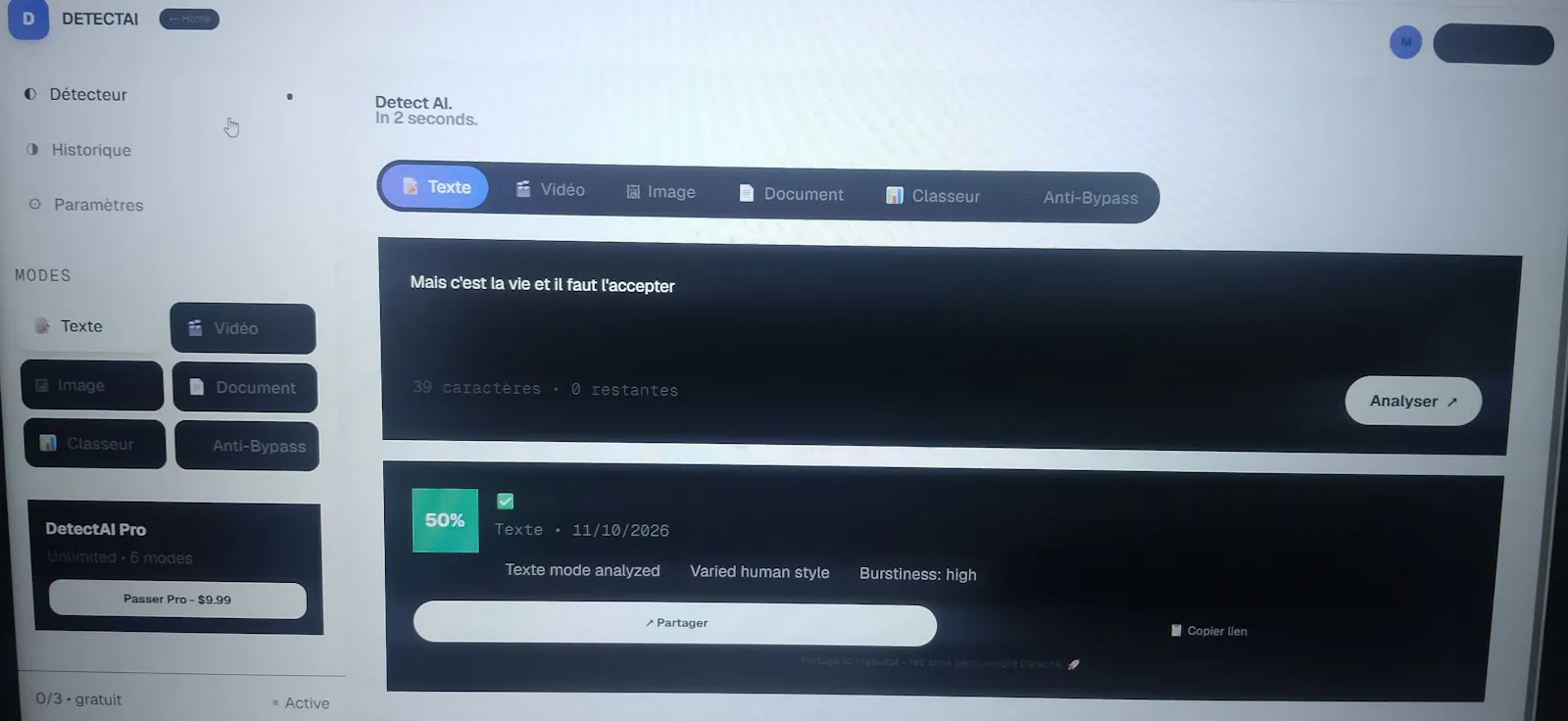 DetectAI screenshot 2