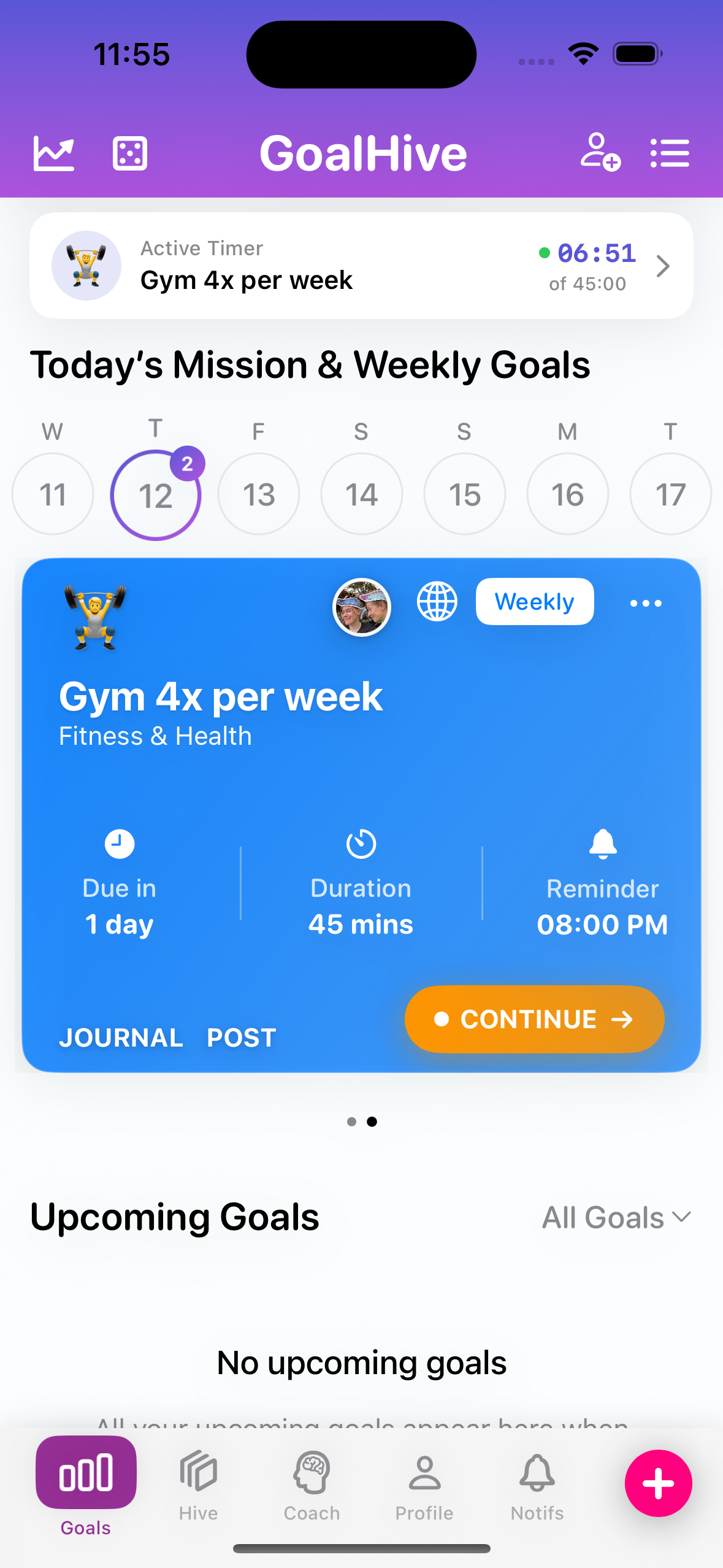 GoalHive - Screenshot 4 showing product features and functionality