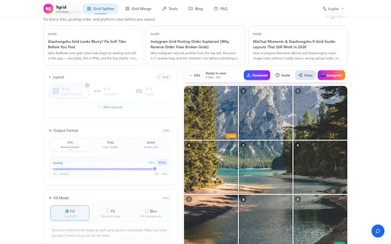 9grid screenshot 2