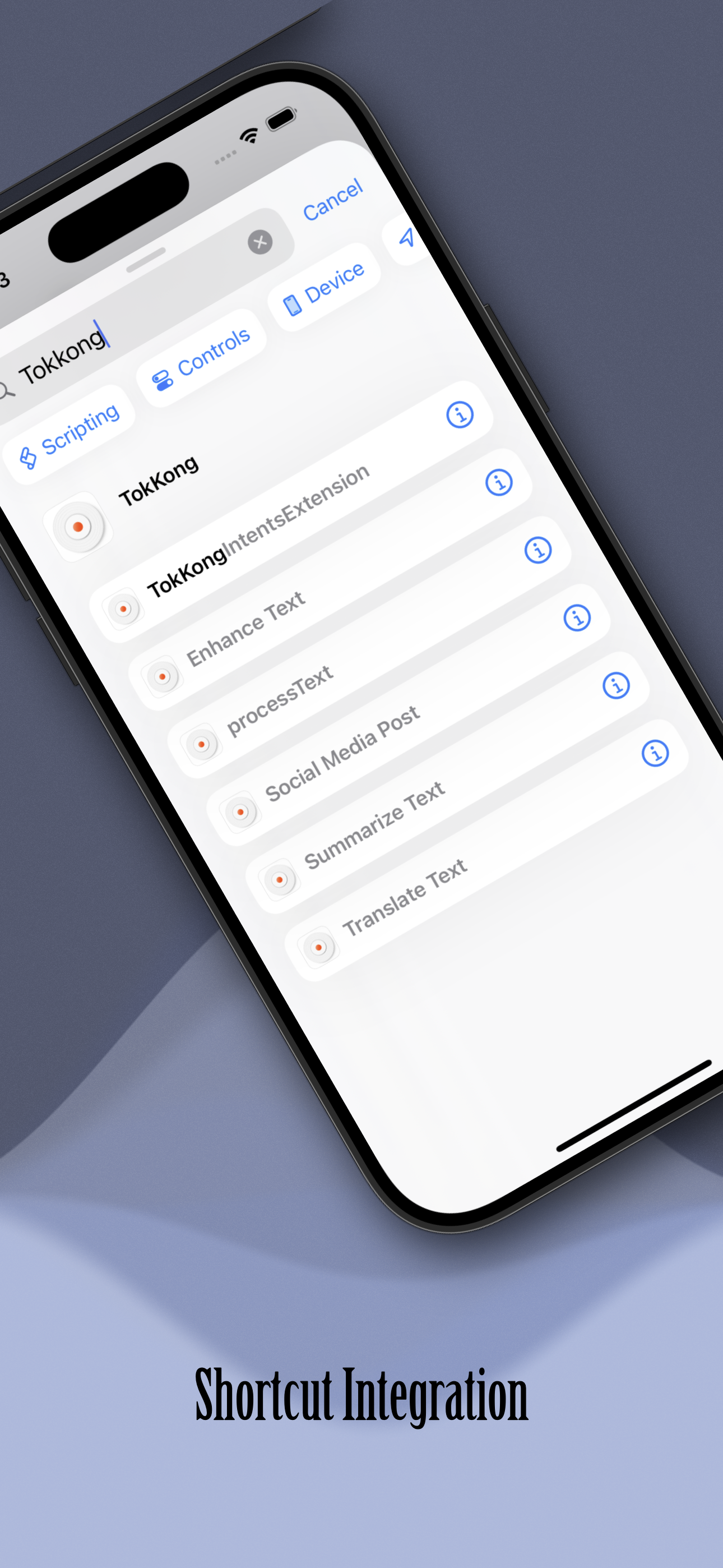 TokKong - Screenshot 4 showing product features and functionality