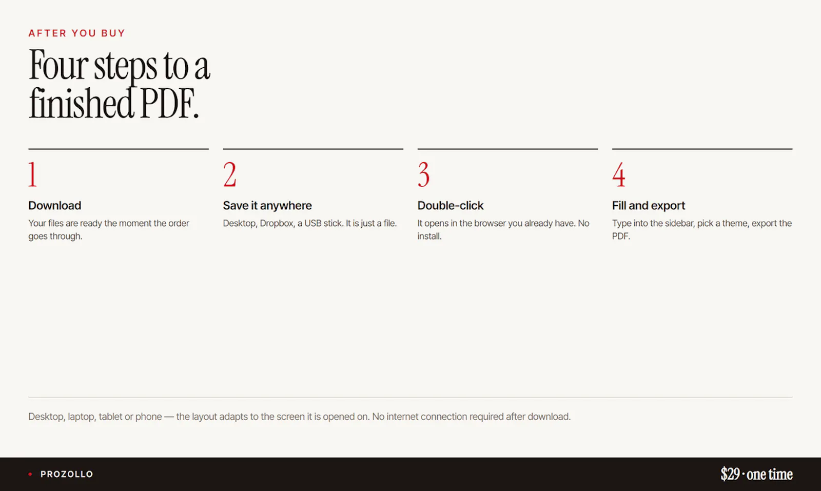 Prozollo screenshot 2