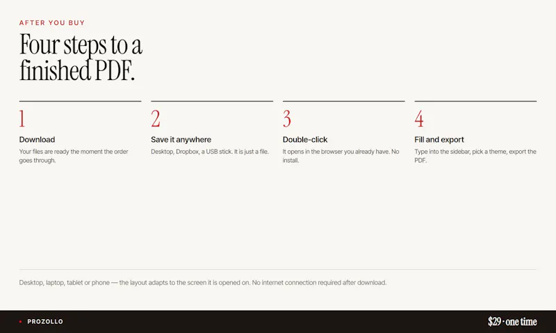 Prozollo screenshot 2