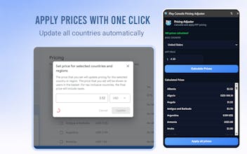 Play Console Pricing Adjuster gallery image