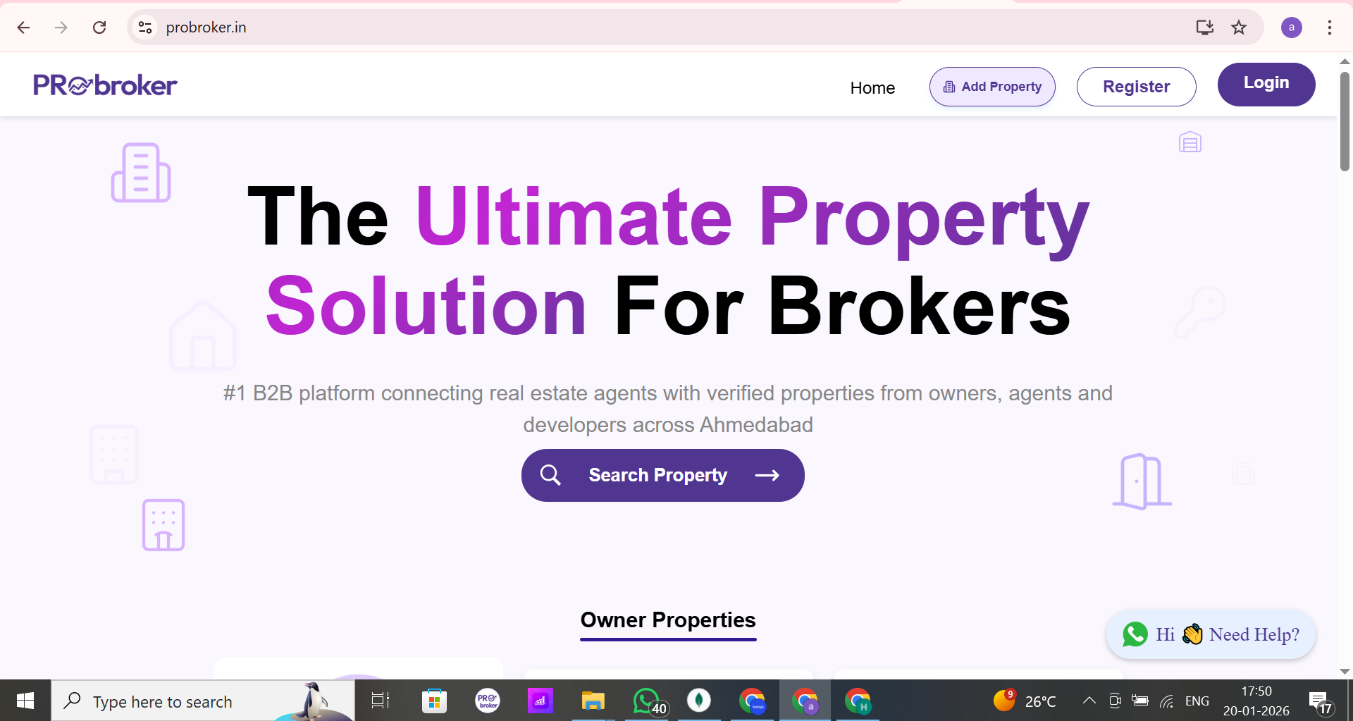 PRObroker - Main product screenshot demonstrating key features and user interface