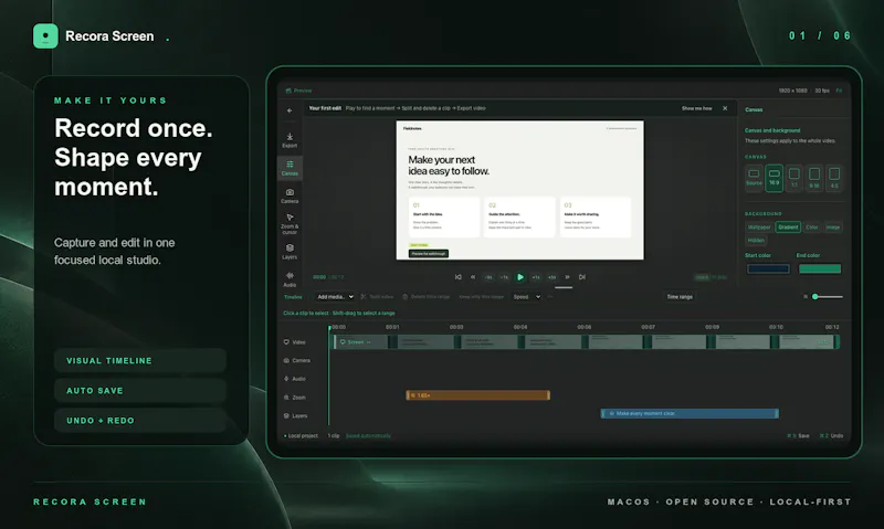   Recora Screen screenshot 4
