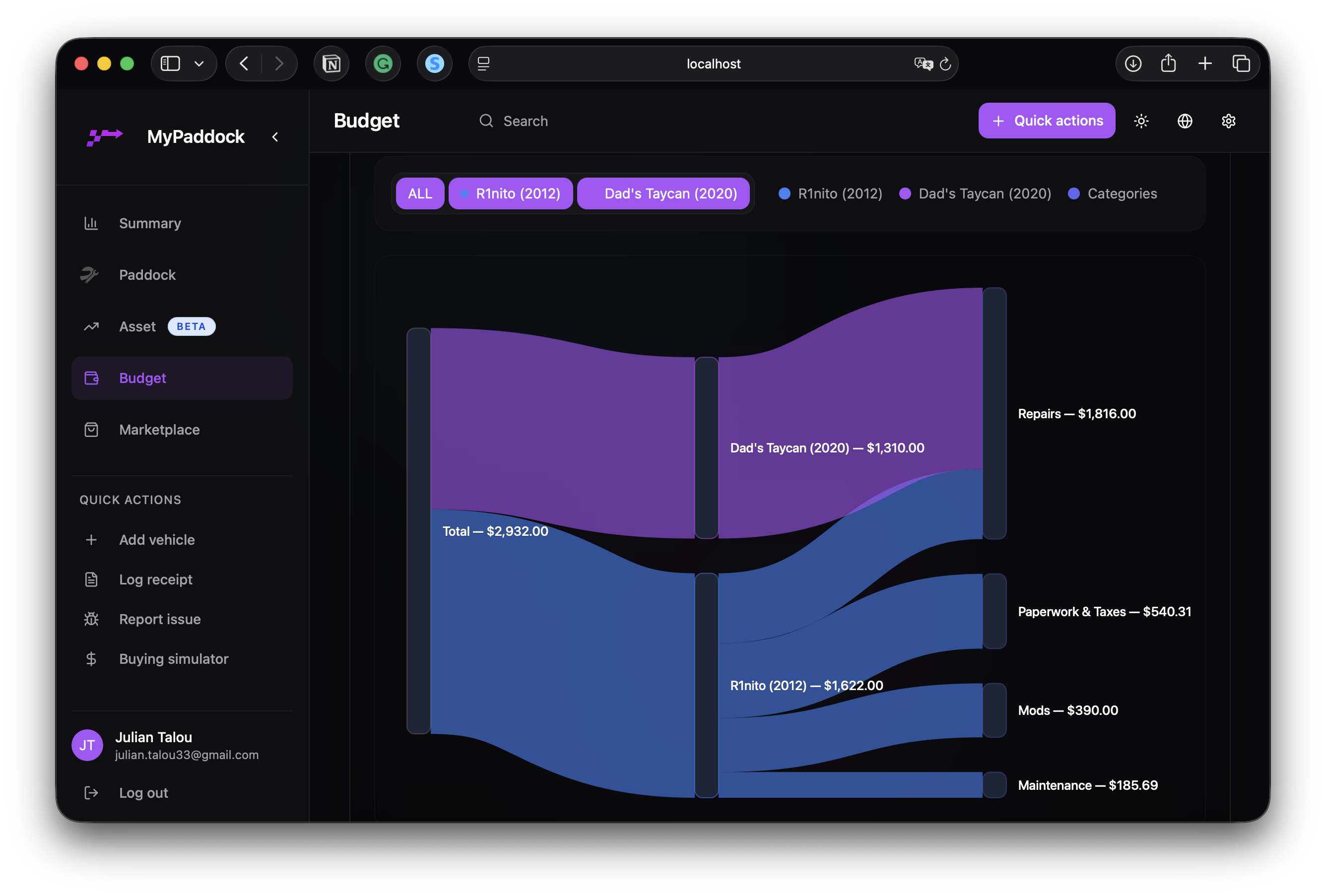 MyPaddock - Screenshot 3 showing product features and functionality