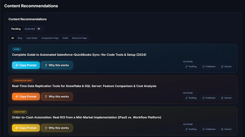 Answer Engine Intelligence screenshot 3