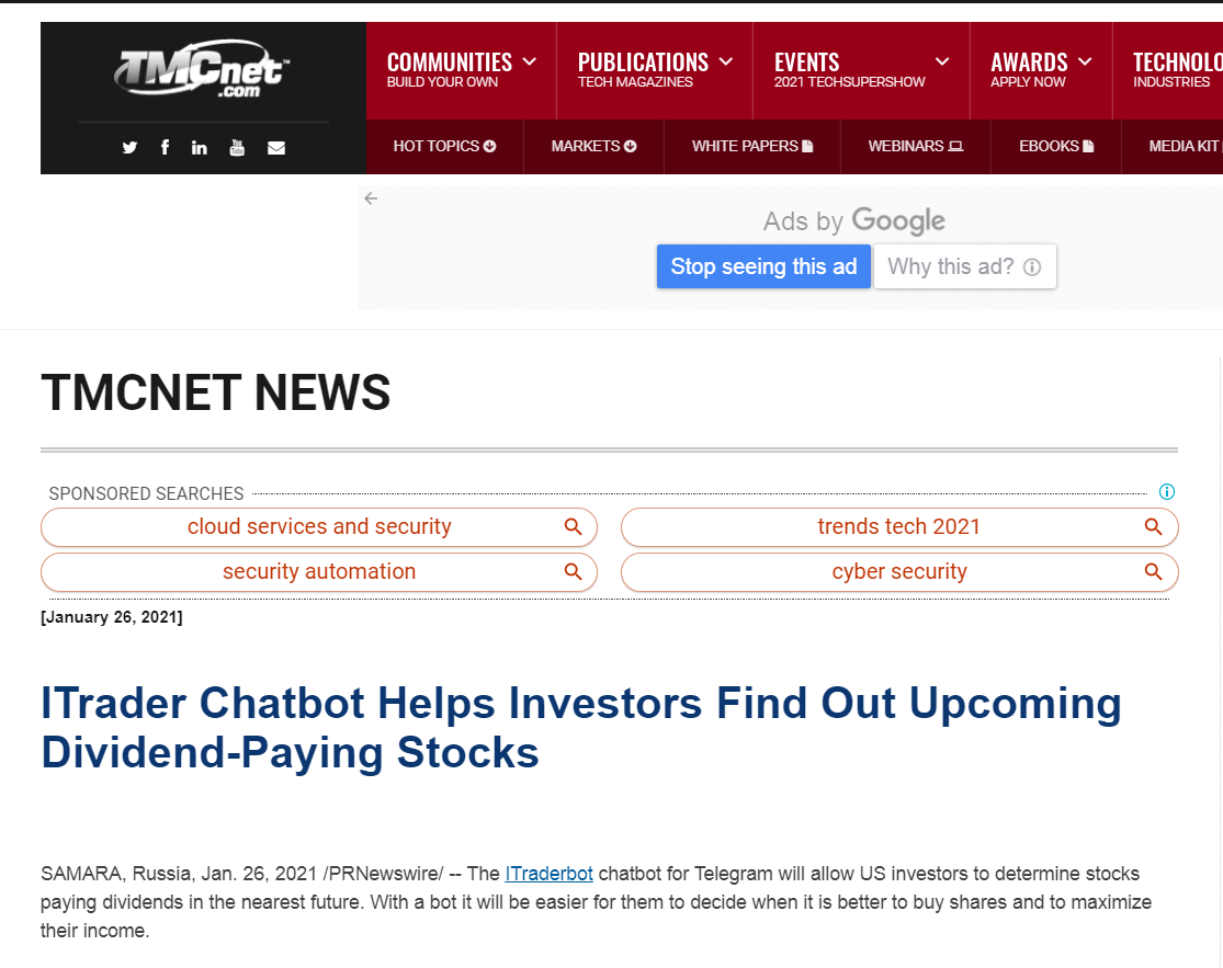 Poll option TMCnet image