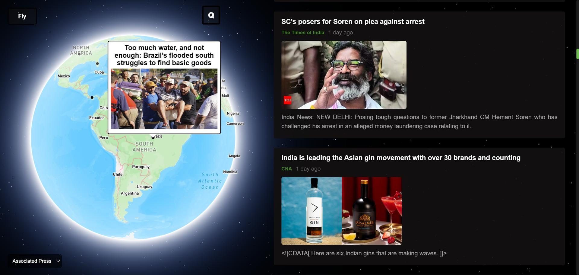 startuptile Newsflask-Latest headlines from around the world