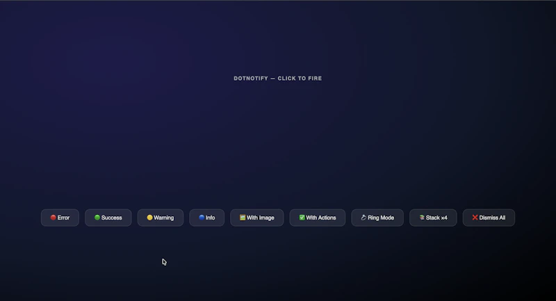 DotNotify screenshot 1