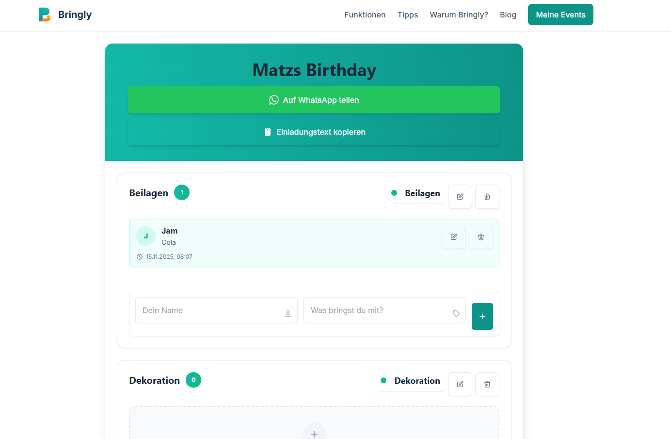 Bringly - Screenshot 2 preview
