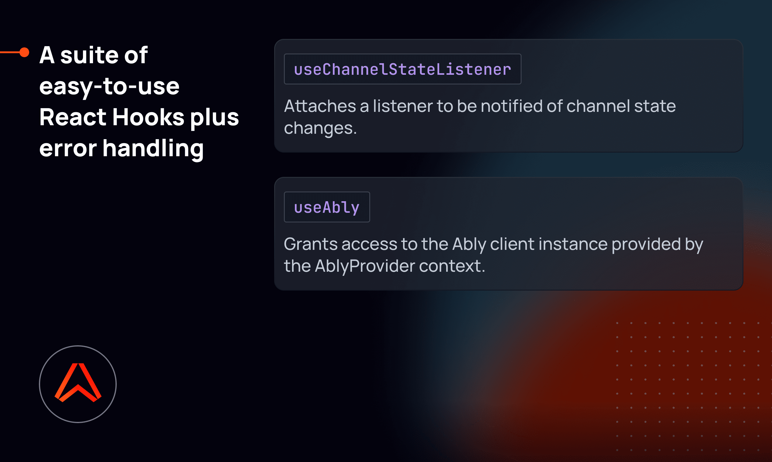 React Hooks for Ably realtime media 4