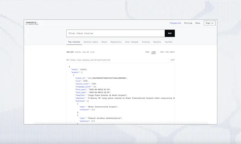 NewsMCP screenshot 3