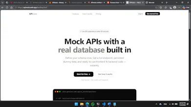 APInexis — Mock API Platform gallery image