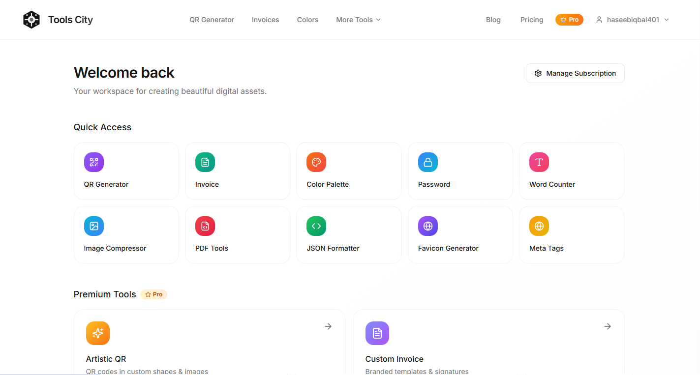 Tools City - Screenshot 2 showing product features and functionality