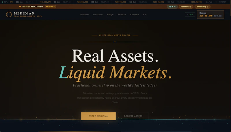 Meridian Market screenshot 1