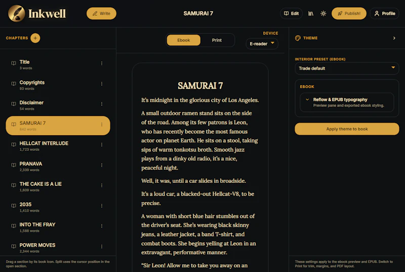 Inkwell screenshot 4
