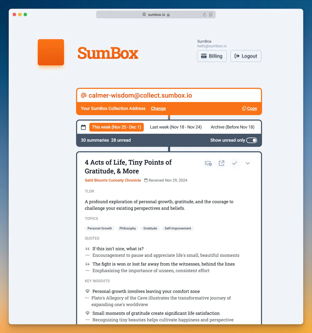 SumBox