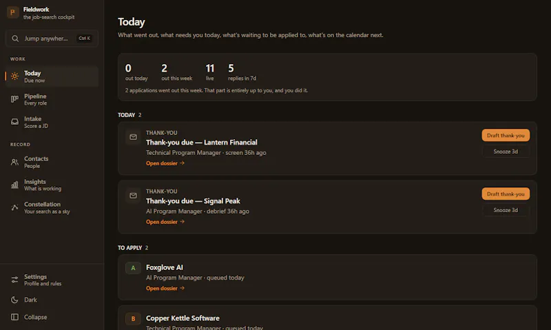 Fieldwork screenshot 5