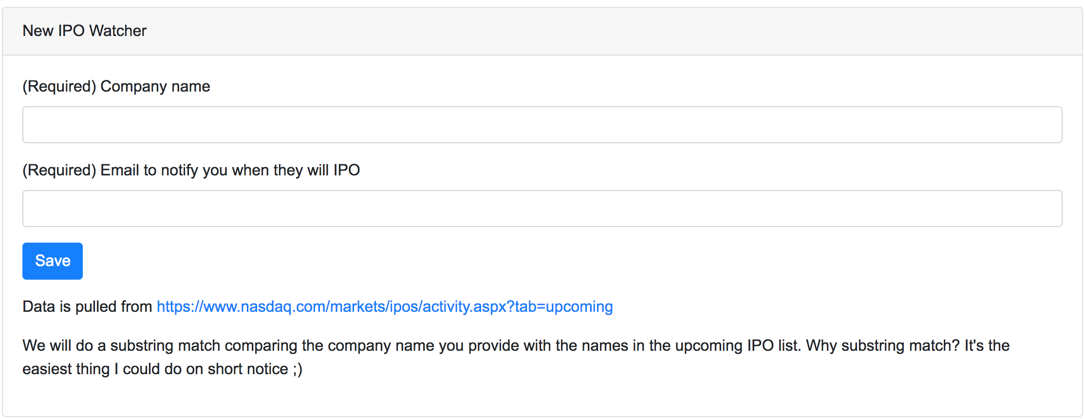 IPO Watchlist gallery image