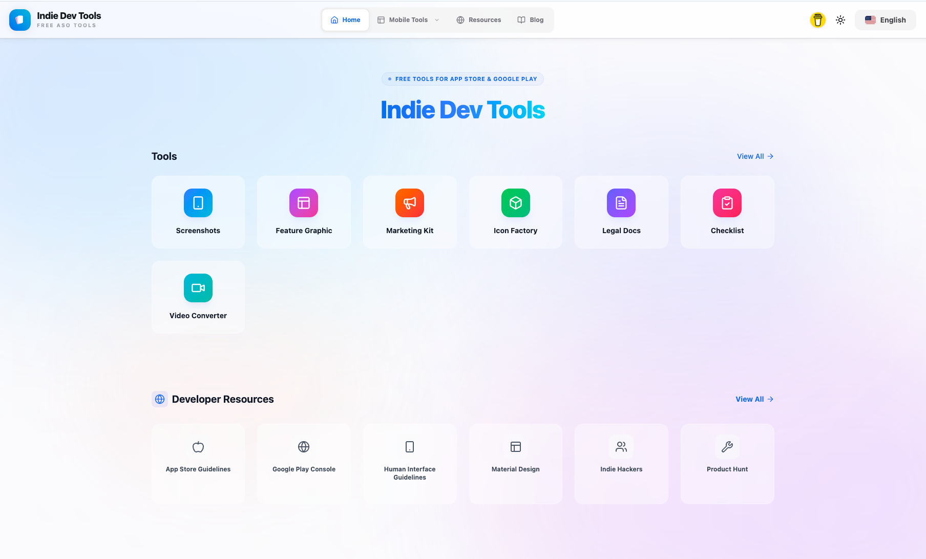Indie Dev Tools gallery image