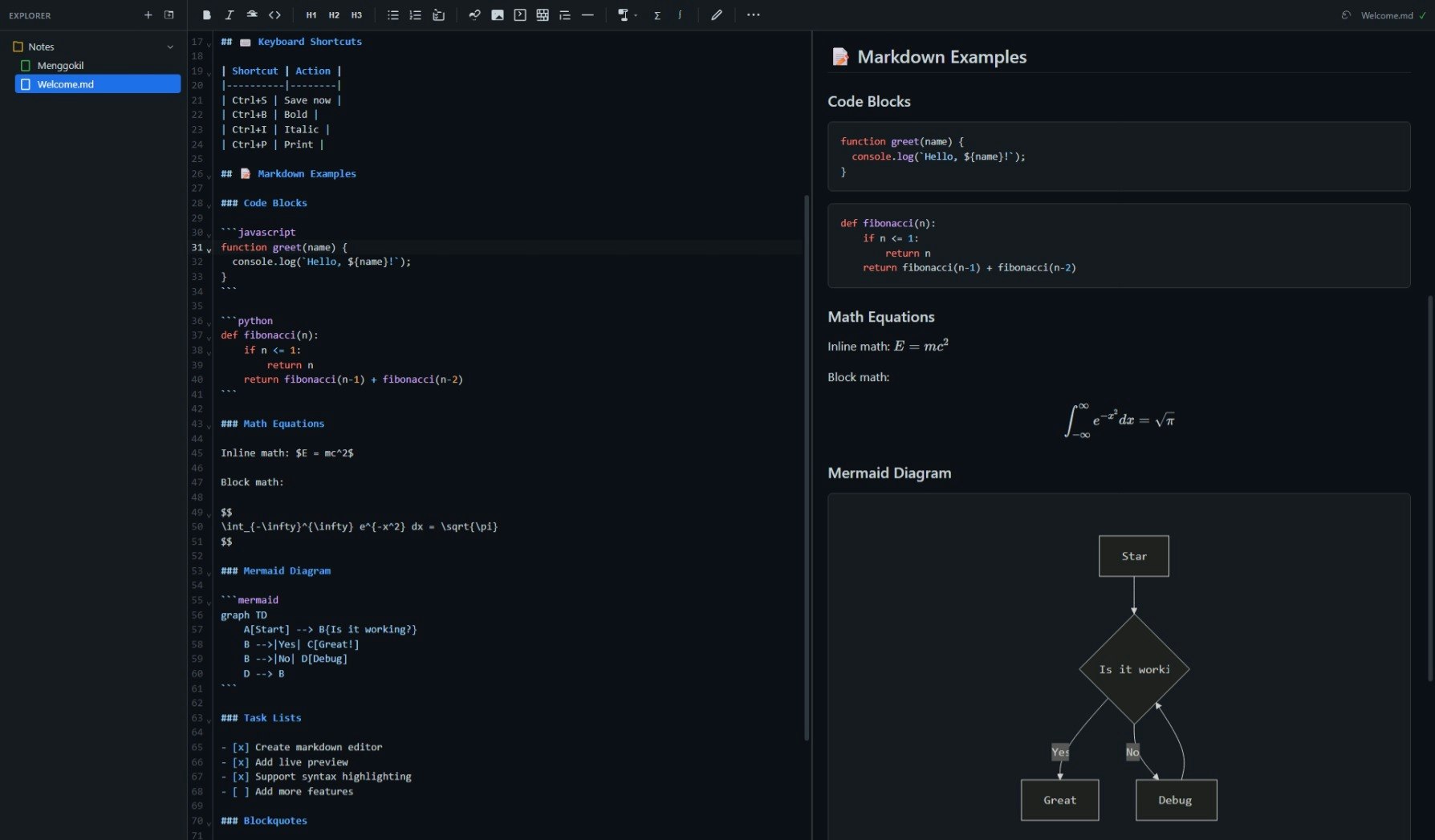 SvelteMark - Screenshot 2 showing product features and functionality