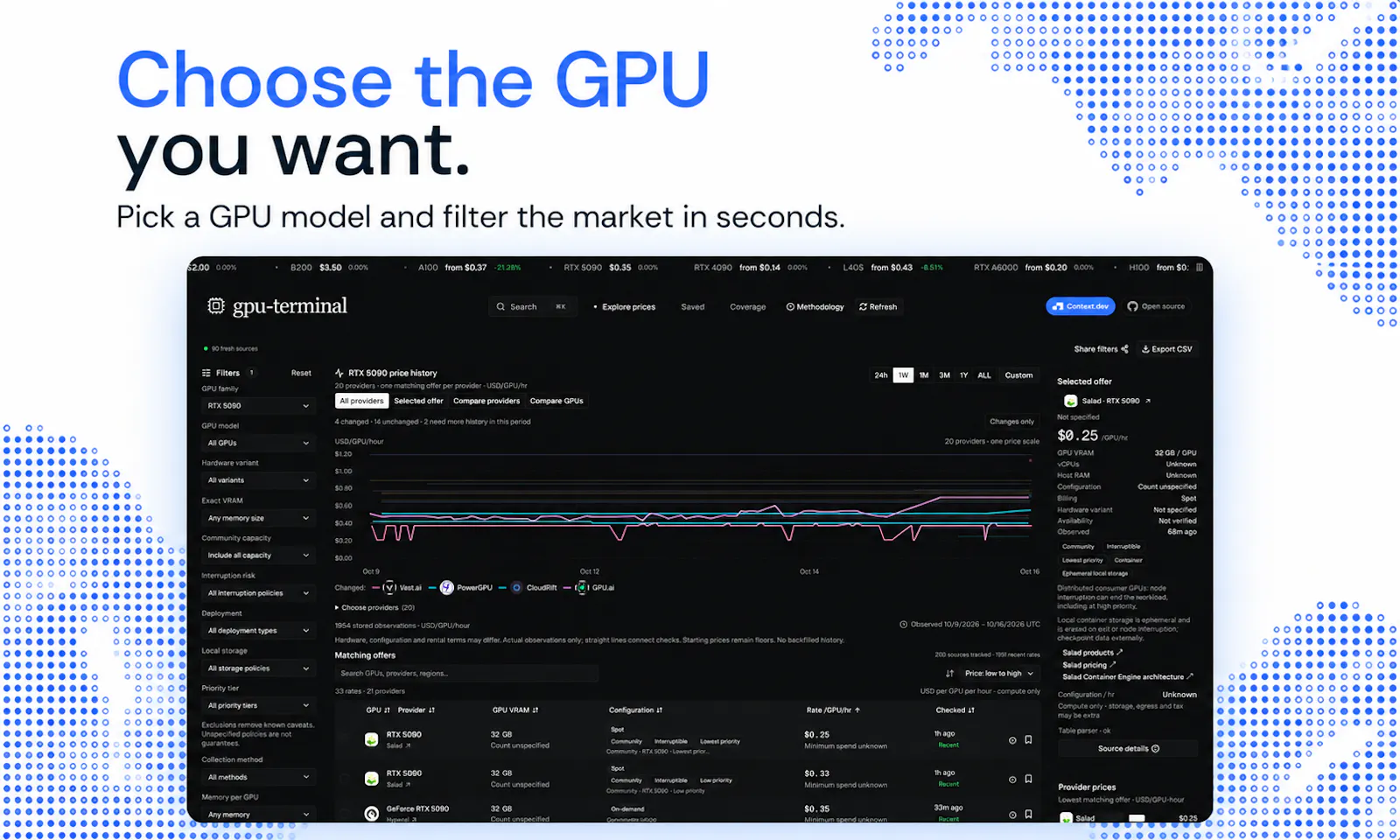 GPU Terminal by Context.dev screenshot 1
