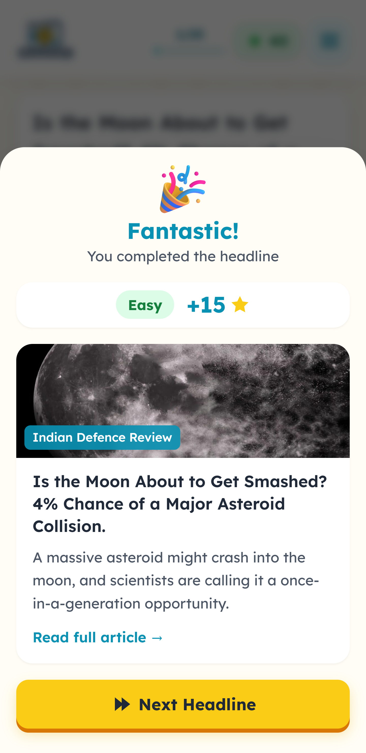  Headlines – word game with real news gallery image