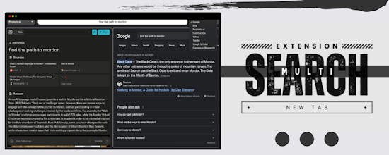 Multi Search NewTab gallery image