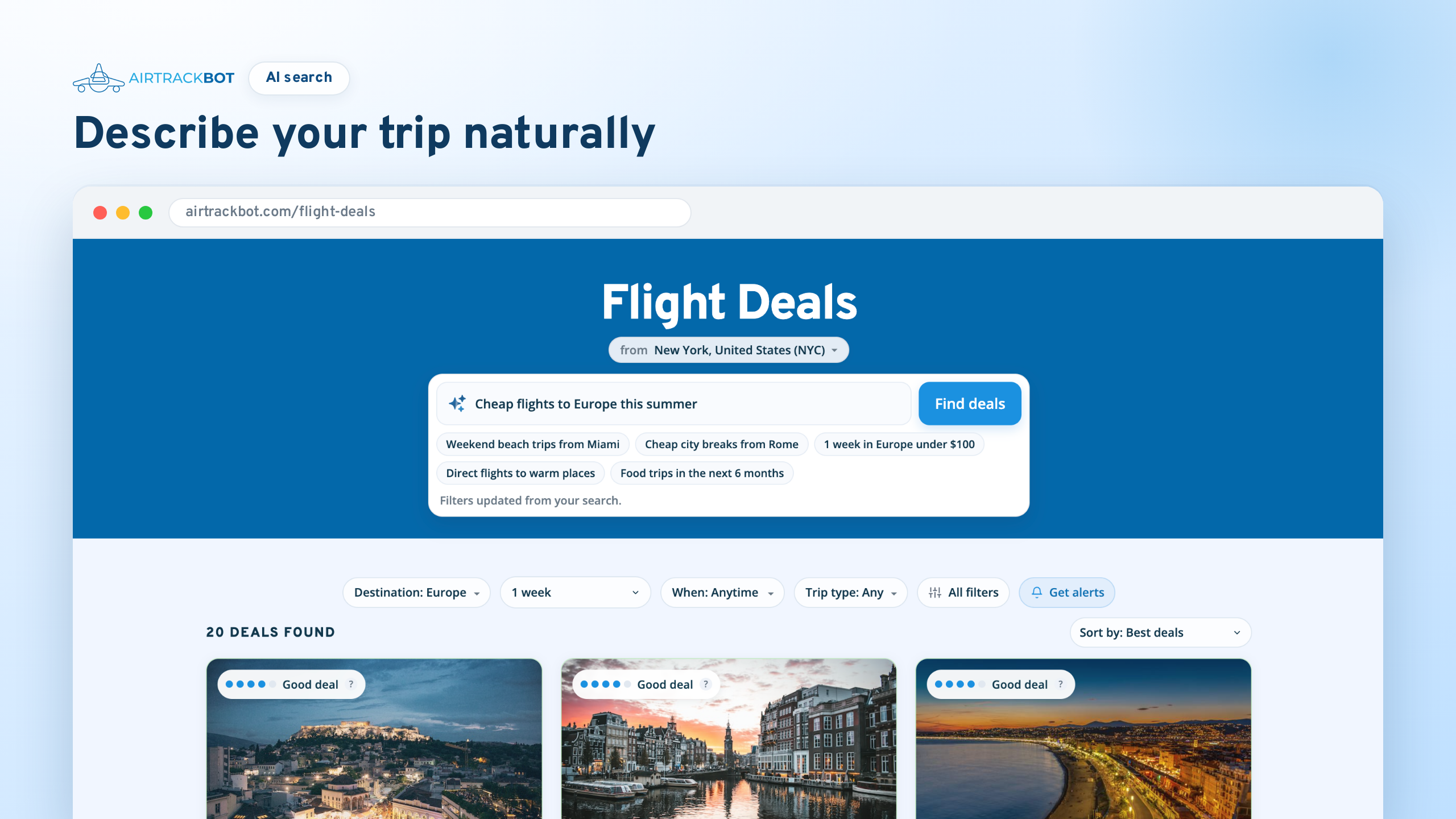 AirTrackBot • Flight Deals gallery image