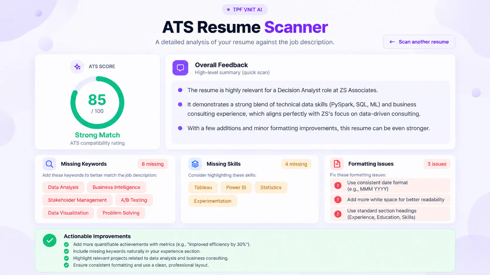ATS Resume Scanner gallery image
