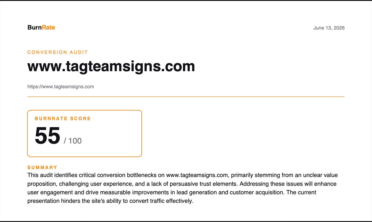 BurnRate gallery image