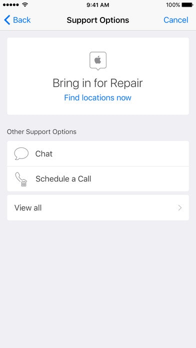 Apple Support gallery image