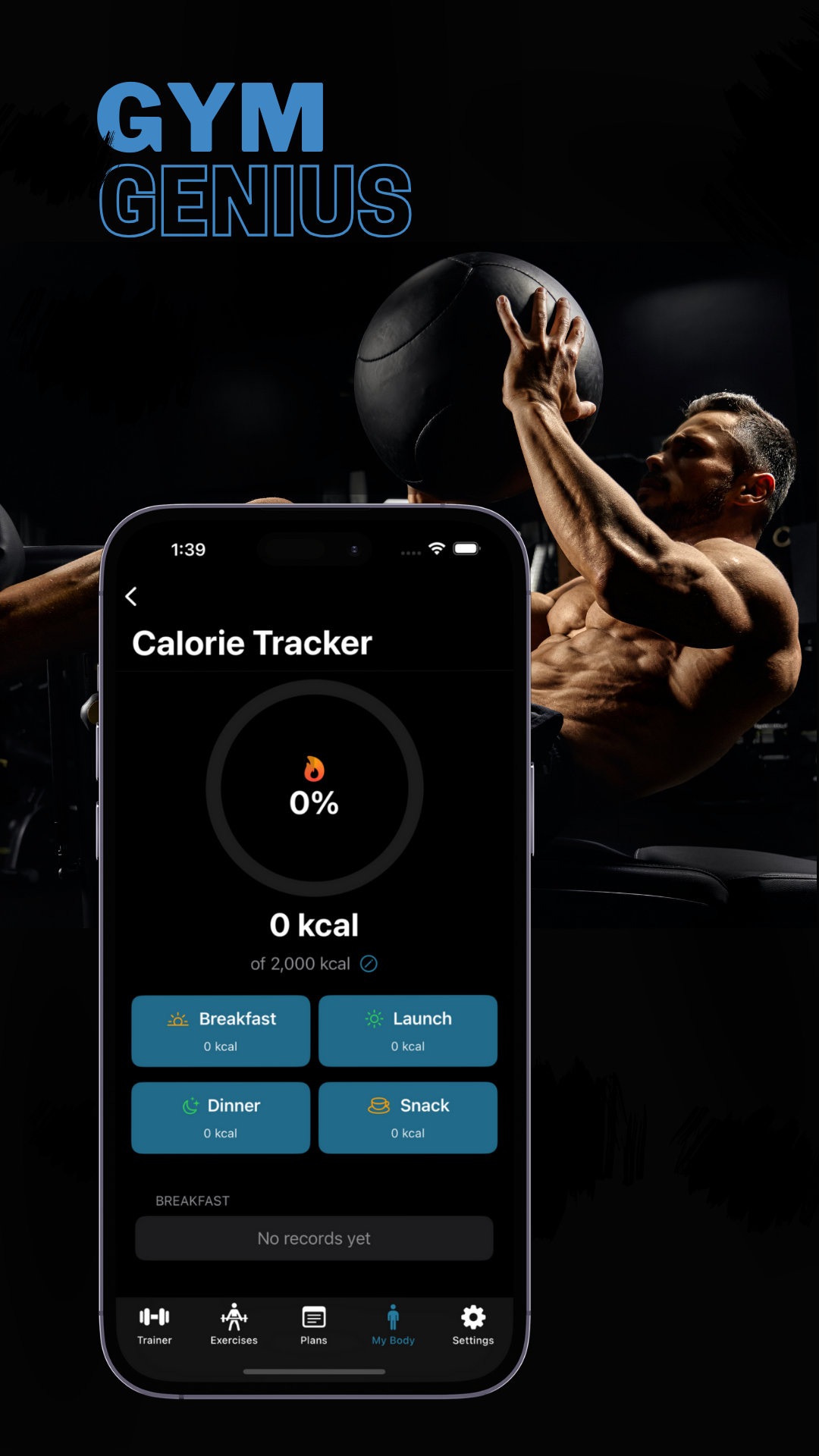 Média Genius du gymnase: planificateur d'entraînement 3