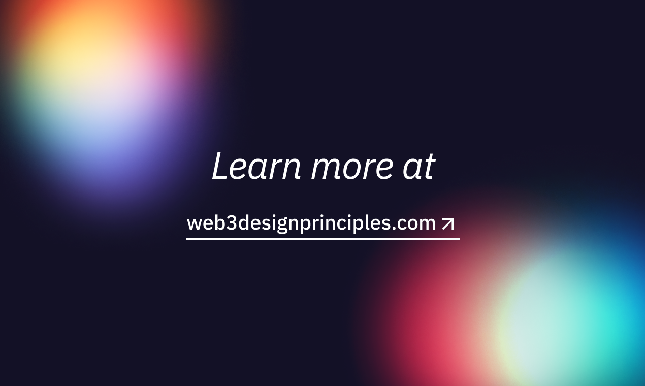 Web3 Design Principles gallery image