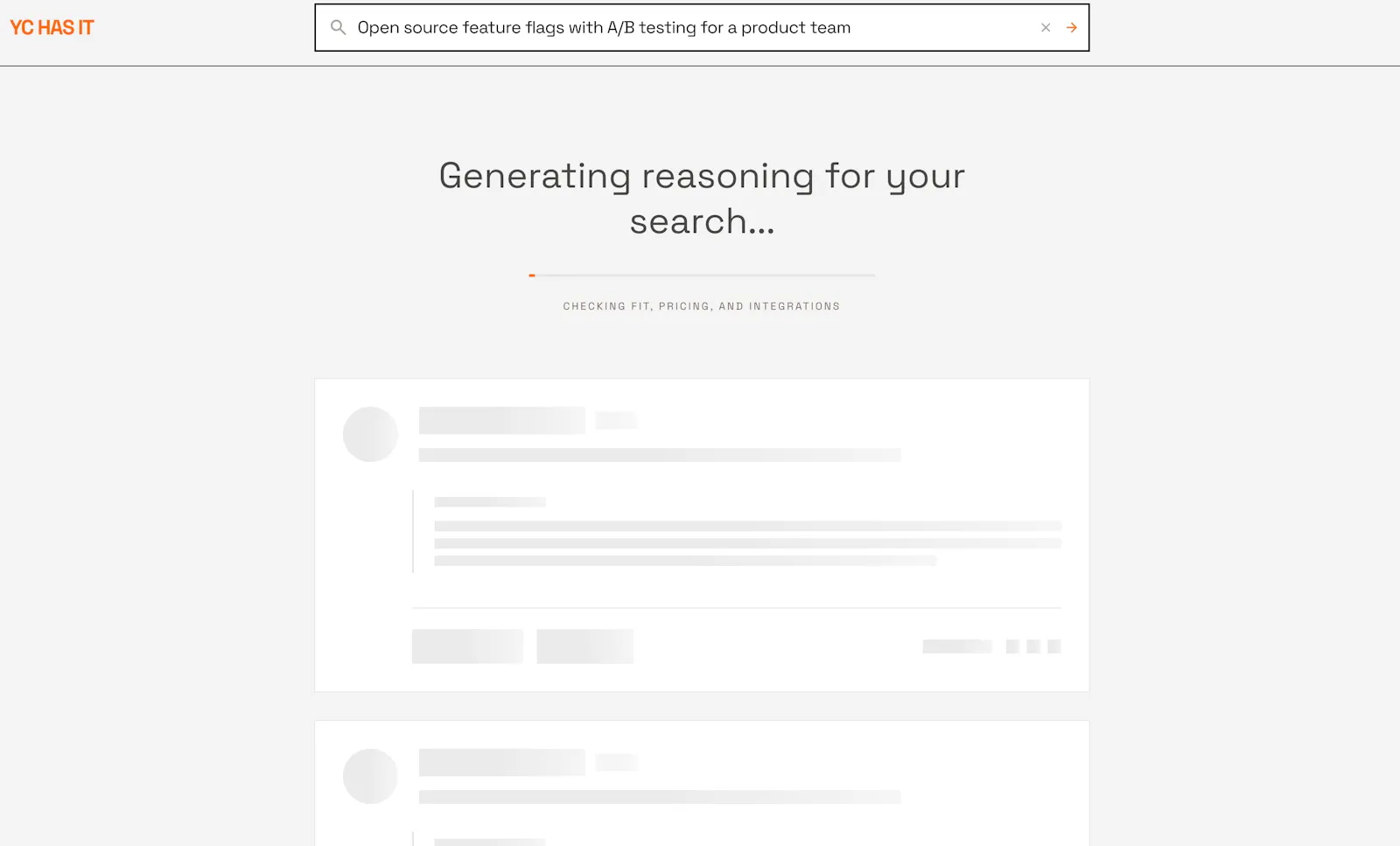 YC has it screenshot 3