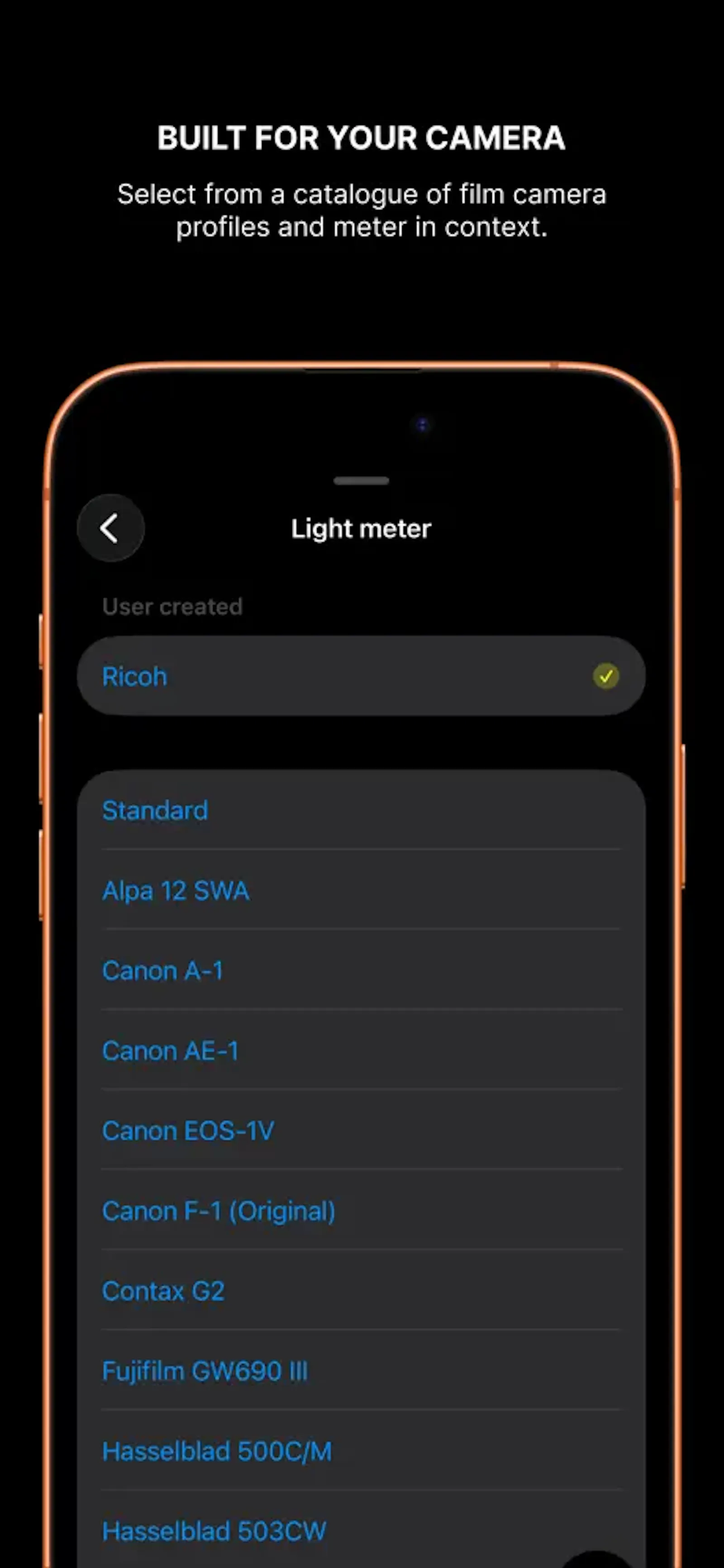 Lumo Light Meter screenshot 3