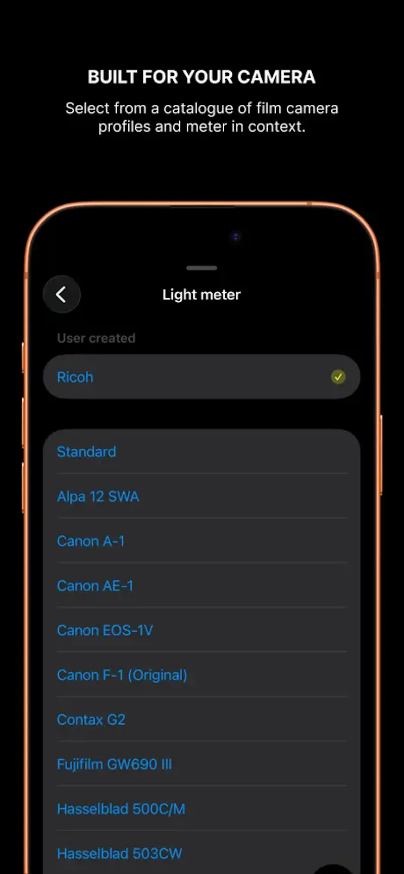 Lumo Light Meter screenshot 3
