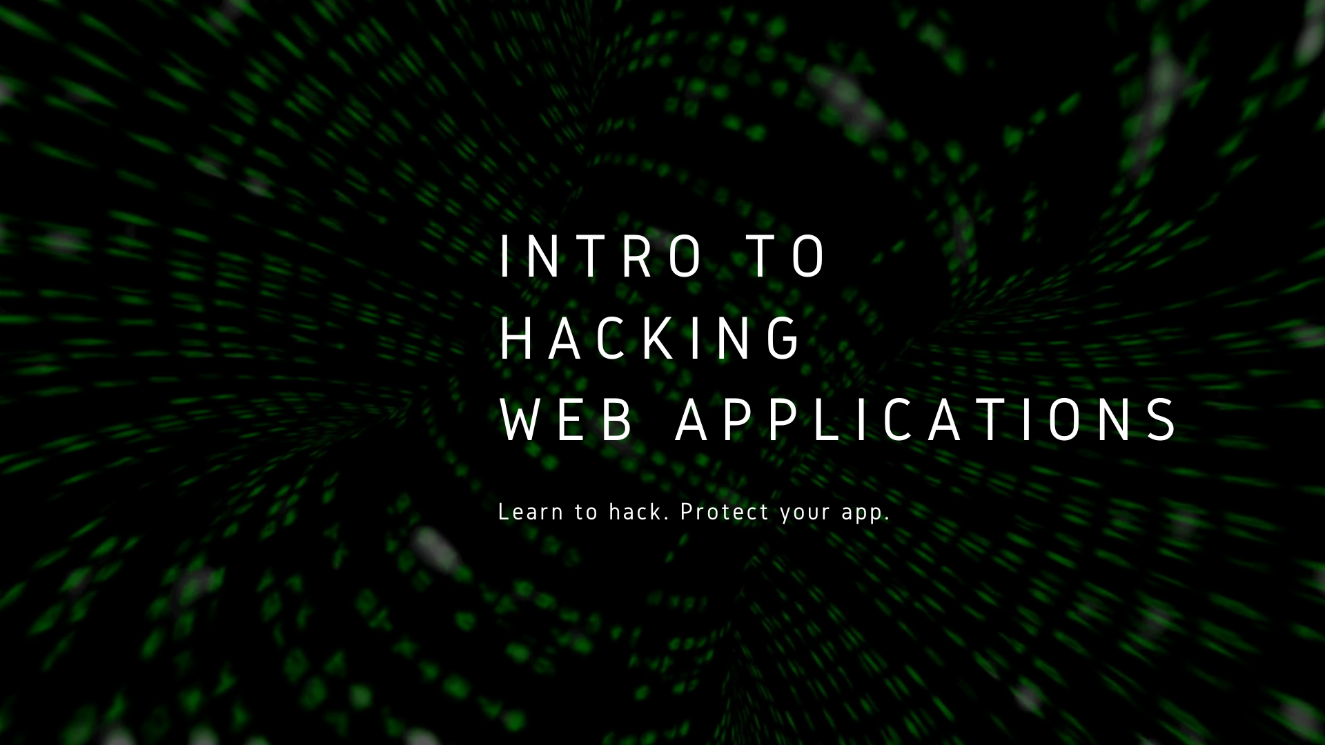Introducción al pirateo de aplicaciones web